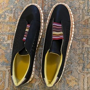 Black Pixie Closet Azzy Premium Orthopedic Casual Sneaker, Arch-Support …